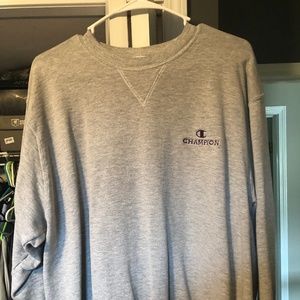Grey champion crewneck